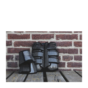 Protège-tendons pour chevaux fabriqués sur mesure au Pakistan, rembourrage absorbant les chocs, soutien complet des tendons et des genoux, confortables - Product Image 4