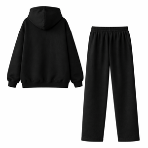 Sweat-shirt à capuche pour homme, 100% coton, logo personnalisé, manches longues, coupe classique, respirant, léger, décontracté, hiver - Product Image 2