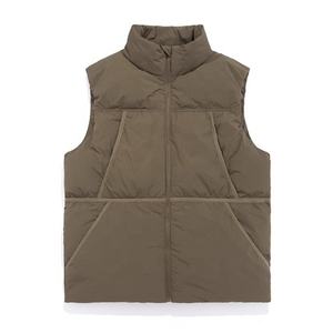 เสื้อกั๊กขนเป็ดสำหรับผู้ชายเสื้อแขนกุดใส่ออกกำลังกายกลางแจ้งมีหลายกระเป๋าโลโก้ออกแบบได้ตามต้องการ - Product Image 6