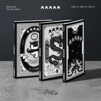 Hallyu SKZ 5 STAR Officiel KPOP Authentique Stray Kids 3ème Album Musique Coréen Tous Âges Vente en Gros KR JYPK1654