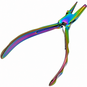 Pince à bec rond et concave Chroma, outil de précision pour la mise en forme de fils de bijouterie, ZetomedPro - Product Image 5