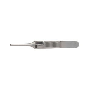 Pince chirurgicale professionnelle en acier inoxydable de haute qualité, modèle Dieffenbach Bulldog, 6,5 cm, courbée et dentelée, marque Surgimpex, certifiée CE - Product Image 3