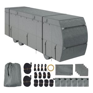 Copertura Impermeabile e Antivento per Camper 29-32ft, in Tessuto Oxford Antistrappo, Stile Outdoor per Camper Classe C - Product Image 1