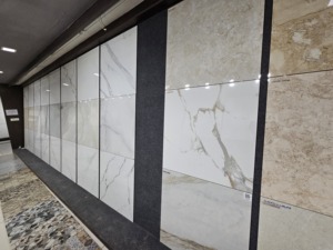 800x800mm Anti-Slip Black Gold Ceramic Tiles Glossy Marble Accent Floor Tiles Polished Glazed Porcelanto Porcelain - Product Image 4