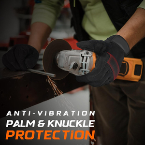 2026 Direct Sales Best Price Mechanical Safety Work <b>Gloves</b> Heavy Duty Outdoor Anti-Pilling <b>Touchscreen</b> Made Pakistan Highest - Product Image 6