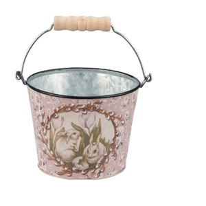 Pots en zinc faits à la main avec un design imprimé à la main, jardinières en fer multifonctionnelles, pots en zinc pour la maison, le jardin et le balcon - Product Image 1