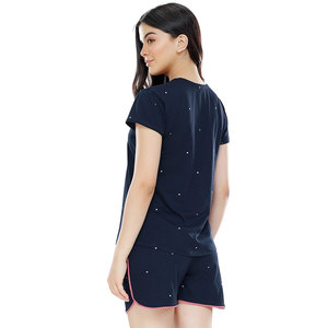 2024 Custom Manufacturers Embroidery 3d Puff Print Logo <b>Sexy</b> Women's Crop Top T Shirt and Shorts Casual Two Pieces Shorts <b>Set</b> - Product Image 3