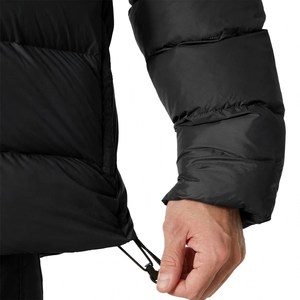 Veste d'hiver décontractée pour homme GYM Active, de haute qualité, noire, respirante, coupe-vent, imperméable, en polyester, doublée de polaire et de laine, à séchage rapide - Product Image 4