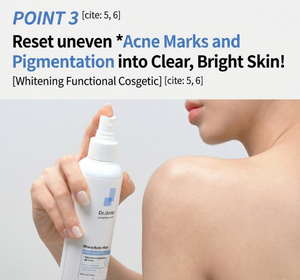 สเปรย์ฉีดผิวกาย ดร.ดีพ มิเนอรัล บอดี้ มิสท์ ไฮเปอร์ มิเนอรัล สกิน ซูทติ้ง สเปรย์ บำรุงผิว ลดการระคายเคือง ช่วยกระชับรูขุมขน เติมความชุ่มชื้น เหมาะสำหรับผิวแพ้ง่าย - Product Image 6