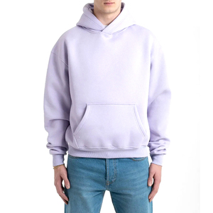 Sweat-shirts de jogging pour hommes en coton 100% avec logo personnalisé, brodés, à capuche, en molleton, séchage rapide, respirants, avec poche - Product Image 2