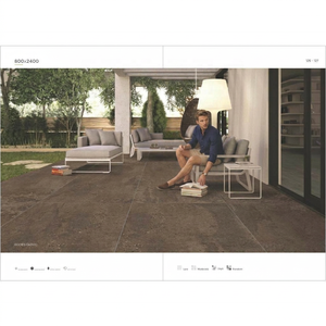 Baldosas de Porcelana Antideslizantes Color Gris Volcánico de 800x2400 mm, Gran Oferta en Baldosas para Baño de Bangladesh, Granito Artificial, Cuarzo, Cerámica, Losas de Piedra Sinterizada - Product Image 6
