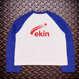เสื้อคอจีนแขนยาวทรงโอเวอร์ไซส์ ผ้าทวิลล์ 360 กรัม ซักฟอกแบบกรด ตกแต่งด้วยคริสตัล พร้อมสกรีนโลโก้ตามสั่ง - Product Image 2