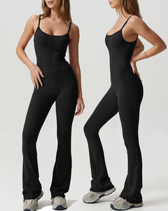 Mono corto elegante para mujer, traje de una pieza suave y cómodo, ropa informal ligera para actividades diarias - Product Image 3