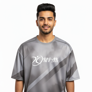 Camiseta de Corte Regular Sublimada, Ropa Casual Urbana para Hombre, Prenda Ecológica de Poliéster/Algodón - Product Image 1