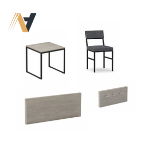 Conjunto de Muebles de Dormitorio para Hotel Suburbano, Orientado a Desarrolladores - MDF/Muebles Laminados para Inversiones - Suministro para Proyectos en Vietnam - Product Image 4