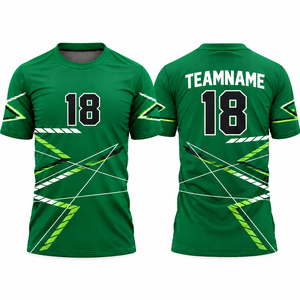 Maillot de football personnalisé en gros pour équipe, chemise de gridiron en polyester sublimé pour hommes, uniforme de sport à manches courtes à séchage rapide - Product Image 6