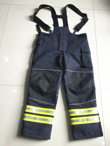 Traje de bombero personalizado con logotipo, uniforme de rescate contra incendios, ropa de trabajo de seguridad, uniforme de bombero OEM - Product Image 4