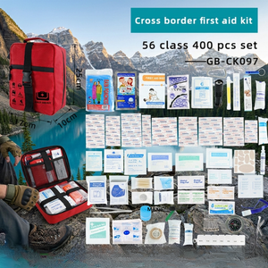 Botiquín <span class=keywords><strong>de</strong></span> Primeros Auxilios Firstime <span class=keywords><strong>de</strong></span> 400 Piezas con Suministros Médicos para el Hogar, Exteriores, Oficina, Auto, Viajes, Camping y Senderismo - Product Image 2