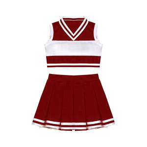 Robe de cheerleading pour équipe, coupe moderne, matière légère, pour la pratique de la danse et les spectacles sur scène - Product Image 1