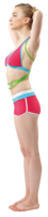 ALLWINWIN JLT28 Jelly Tube - Bande de résistance en forme de X pour exercices, entraînement et stretching