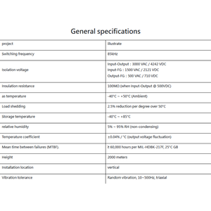 Fuente de Alimentación Industrial para Riel DIN, 500W, Serie AD1500MS, con Certificación CE y RoHS - Product Image 4