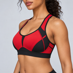 Soutien-gorge de sport léger, respirant, confortable, extensible et sans coutures de haute qualité pour femmes. - Product Image 3