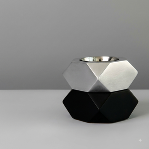 Quemador de Incienso Metálico Geométrico Moderno, Quemador de Oud Árabe de Lujo, Mabkhara, Decoración para el Hogar, Caja de Regalo, Porta Incienso de Carbón - Product Image 1