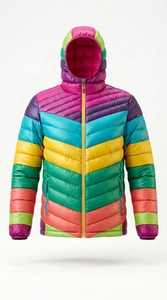 <b>Men</b> Coated <b>Camouflage</b> Formal Puffer <b>Jacket</b> Comfortable Spring Style Lightweight Soft Fabric Warm Outdoor Wear - Product Image 2