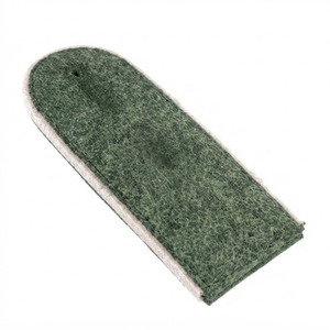 Épaulettes d'officier vert champêtre sur mesure avec passepoil blanc pour uniforme de service uni - Product Image 4