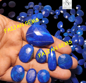 FAIJAN GEMS - Cabujón de Lapislázuli Natural, Varias Formas y Tamaños, Personalizable, Certificado por Terceros, Entrega Rápida, Joyería - Product Image 2