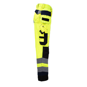 กางเกงทำงานแบบถอดกระเป๋าได้ ขายส่ง ผลิตจากผ้าที่เป็นมิตรต่อสิ่งแวดล้อม กางเกงสะท้อนแสง - Product Image 3