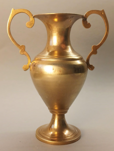 Brass Antique <b>Vase</b> with Handle Shiny Silver Finished Metal Crafted Handmade <b>Vase</b> for Sale Antique Design Hot Selling <b>Vase</b> - Product Image 6