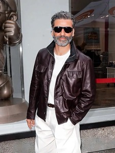 2026 Oscar Isaac Brown <b>Jacket</b> - Product Image 3