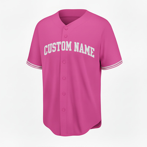Custom Name Baseball Jersey Short Sleeve Team Sportswear Button Front Athletic Baseball <b>Shirt</b> - Product Image 1