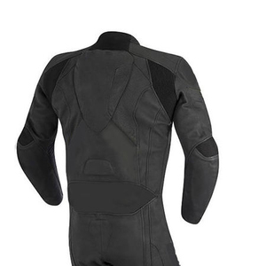 Nouvelle Arrivée Combinaison de Moto en Cuir Respirante Hiver Personnalisable Unisexe Manches Longues Conception sur Mesure pour Équipe de Course - Product Image 4