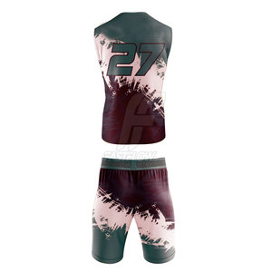 Uniformes 7v7 en polyester respirant de qualité supérieure et fiable pour hommes, conçus pour un confort durable et un jeu actif - Product Image 3