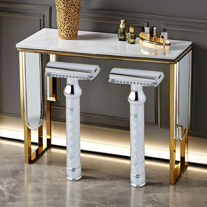 Venta al por mayor de maquinillas de afeitar de seguridad de doble filo de acero inoxidable para hombre, personalizadas/Madhav Metal, las más vendidas a precio mayorista - Product Image 1