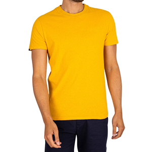 เสื้อยืดคอกลมแขนสั้นผู้ชายผ้าฝ้ายแท้ 100% แบบ OEM สั่งทำพิเศษ สีทูโทนด้านหน้า ระบายอากาศได้ดี แห้งเร็ว ทรงปกติ เหมาะสำหรับออกกำลังกาย - Product Image 3