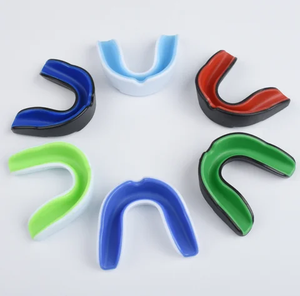 Breathable MMA Mouth Guard with Airflow Channels - Professional Combat Sports Teeth Guard Custom Logo Boxing MMA Gum <b>Shield</b> - Product Image 4
