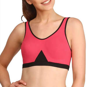 Soutien-gorge de sport pour femme à maintien élevé, dos croisé, respirant, sans couture, réglable, pour le yoga et la gym, vente en gros - Product Image 3