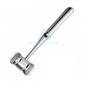 Maillet vétérinaire durable en acier inoxydable avec poignée confortable, structure de tête robuste, manipulation facile pour les soins canins - Product Image 5