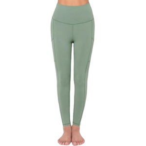 Leggings Deportivos de Cintura Alta con Estampado para Mujer, para Fitness, Running, Yoga, Sin Costuras, Elásticos en Cuatro Direcciones, Spandex/Nailon, Pantalones Largos con Efecto Push-Up - Product Image 4