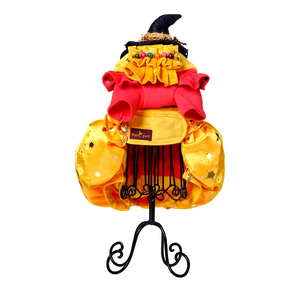 [Lydia.st] fanCpet Harnais de chien de qualité supérieure pour Halloween, costume de citrouille avec ailes de chauve-souris scintillantes, vente en gros B2B - Product Image 2