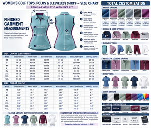 Tops, polos y camisetas sin mangas para mujer, ropa de golf |   Azul Claro Seis Variaciones de Color |   Fabricante OEM ODM | - Product Image 6