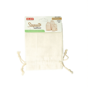 Sacchetto Multiuso in Cotone con Cordoncino 12x15 cm per Conservazione - Product Image 2