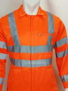 Overol Impermeable Antiestático Resistente al Fuego, ANSI Clase 2 EN ISO 20471 Clase 3, Cinta Reflectante, Ropa de Seguridad con Luz LED Intermitente - Product Image 3