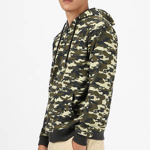 Sudadera con Capucha de Camuflaje Real Tree, 100% Algodón, Gruesa, Oversize, con Estampado Completo, Personalizada OEM, Venta al Por Mayor - Product Image 2