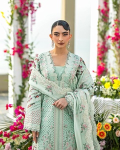 Vestidos Casuales de Primera Calidad para Mujeres Pakistaníes e Indias, Nuevas Llegadas 2026, Salwar Kameez, Vestidos de Tela Lawn, ODM 2080 - Product Image 3