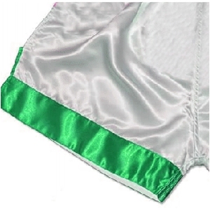 Shorts de boxe Muay Thai de haute qualité, shorts de combat athlétiques personnalisés pour l'entraînement en salle et les performances sportives - Product Image 3