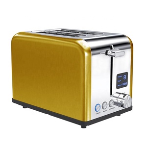 Haute qualité maison café école cuisine appareil électrique pain Mini Sandwich Maker Pop up 2 tranches métal grille-pain - Product Image 6